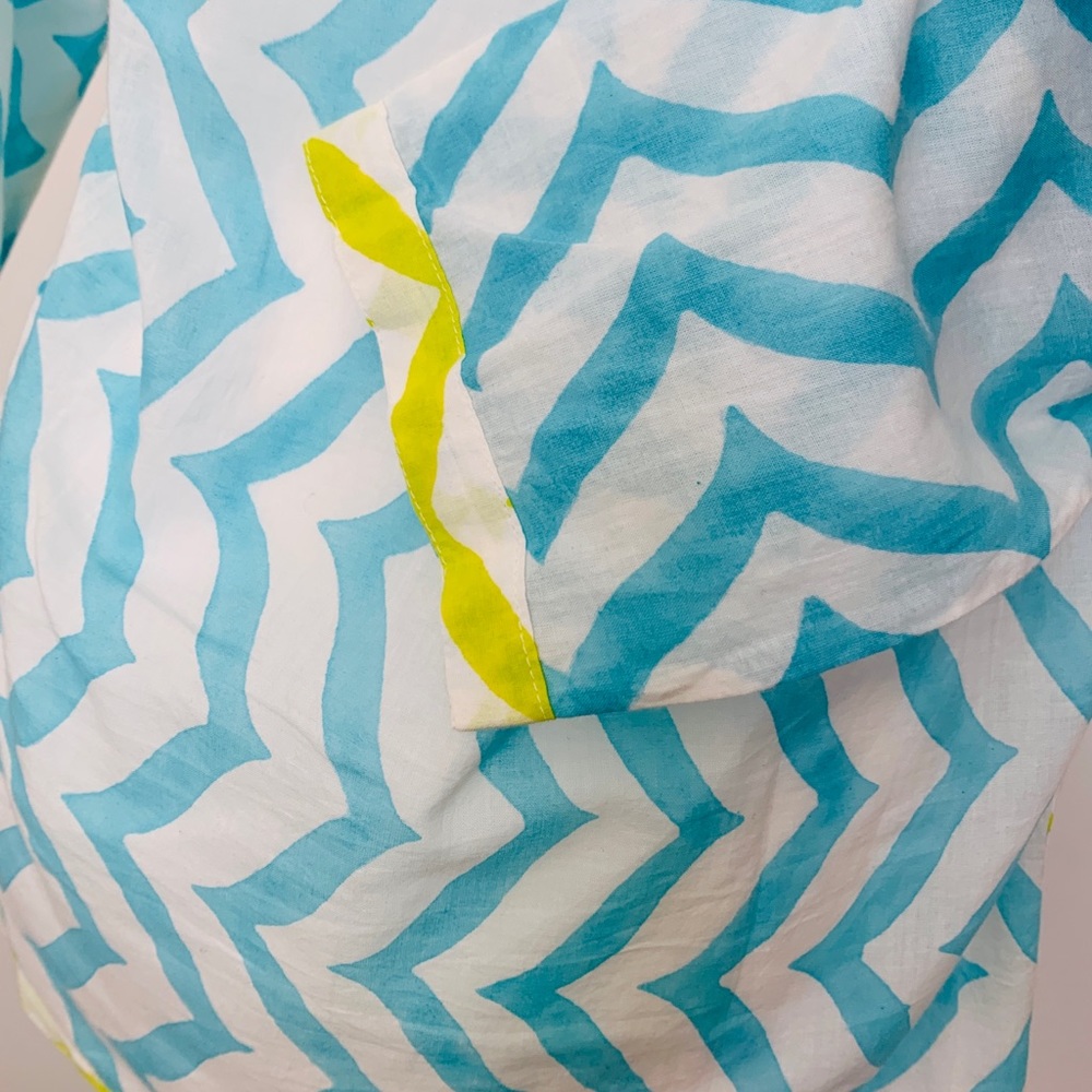 Roberta Roller Rabbit - Chevron Pattern Tunic - image 6